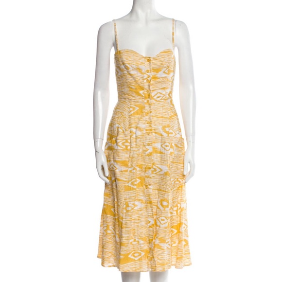 Reformation Canon midi dress size 0 EUC - Picture 5 of 9